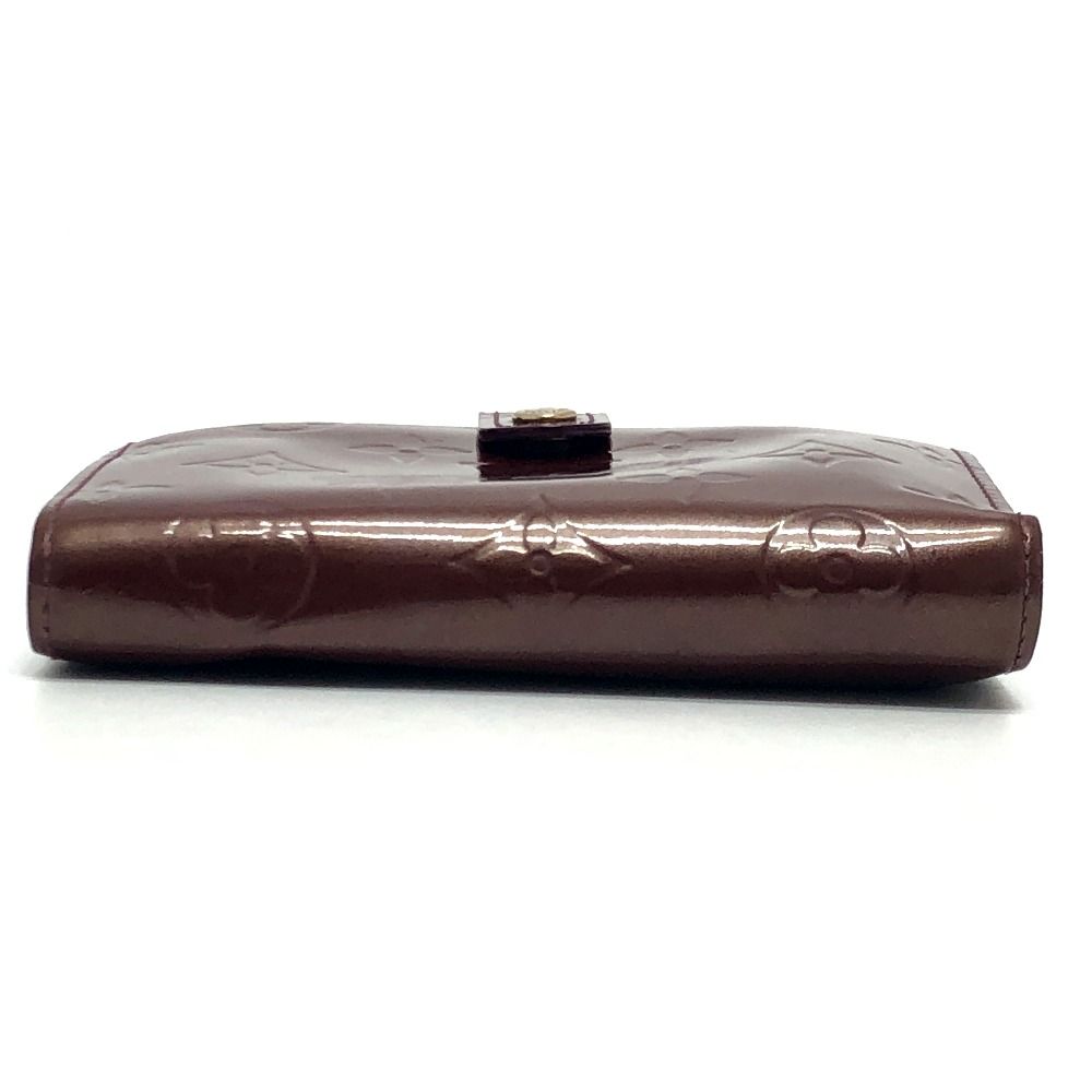 Louis Vuitton Bifold Wallet Portefeuille Monogram Vernis Rouge Fauvist — view 5