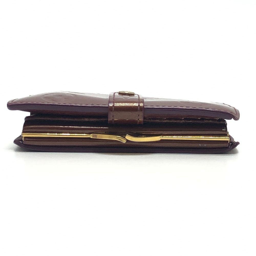 Louis Vuitton Bifold Wallet Portefeuille Monogram Vernis Rouge Fauvist — view 6