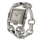 Gucci Signoria 116.3 Stainless Steel Quartz Analog Display White Shell — view 2