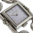 Gucci Signoria 116.3 Stainless Steel Quartz Analog Display White Shell — view 3
