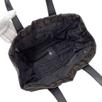 Chanel New Travel Tote MM Nylon Dark Brown — view 5