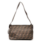Fendi Shoulder Bag Canvas Mamma Zucca — view 2