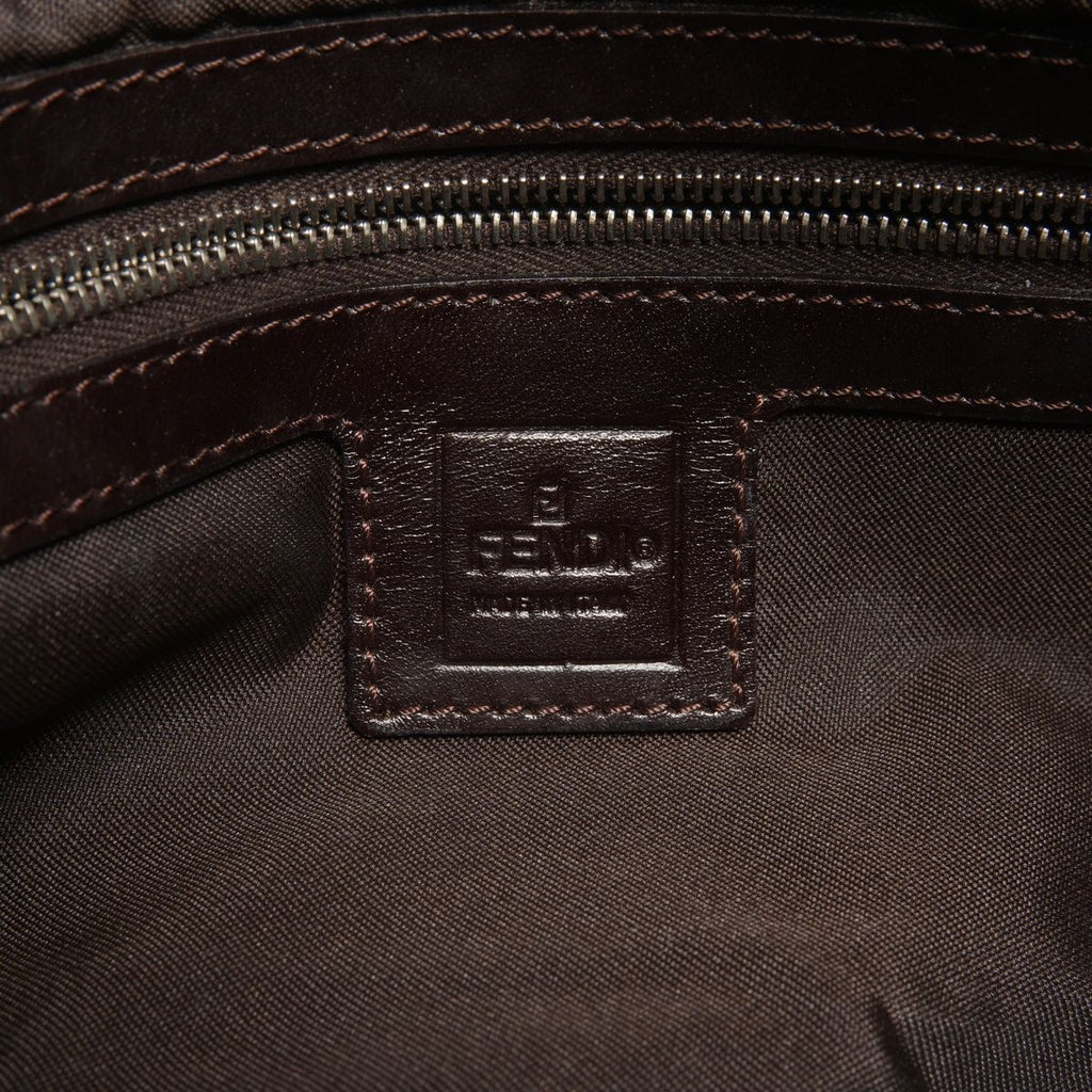 Fendi Shoulder Bag Canvas Mamma Zucca — view 8
