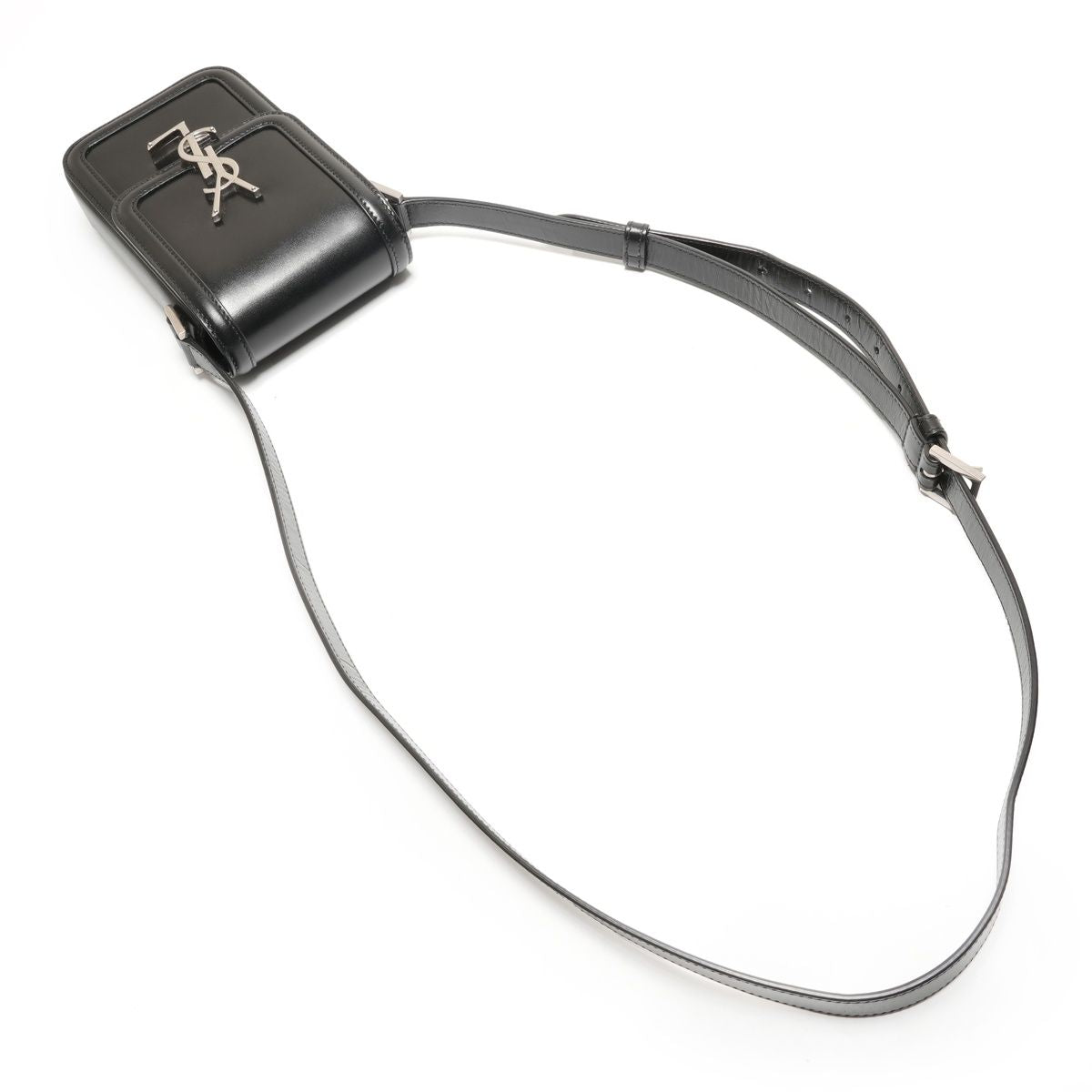 Saint Laurent Yves Shoulder Bag Solferino Mini Leather — view 8