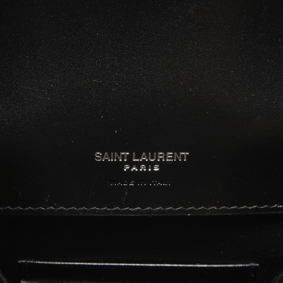 Saint Laurent Yves Shoulder Bag Solferino Mini Leather — view 9