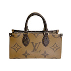 Louis Vuitton Monogram Tote On The Go East West Brown — view 2