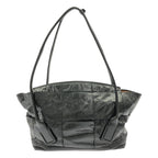 Bottega Veneta Arco Leather Tote Black — view 2