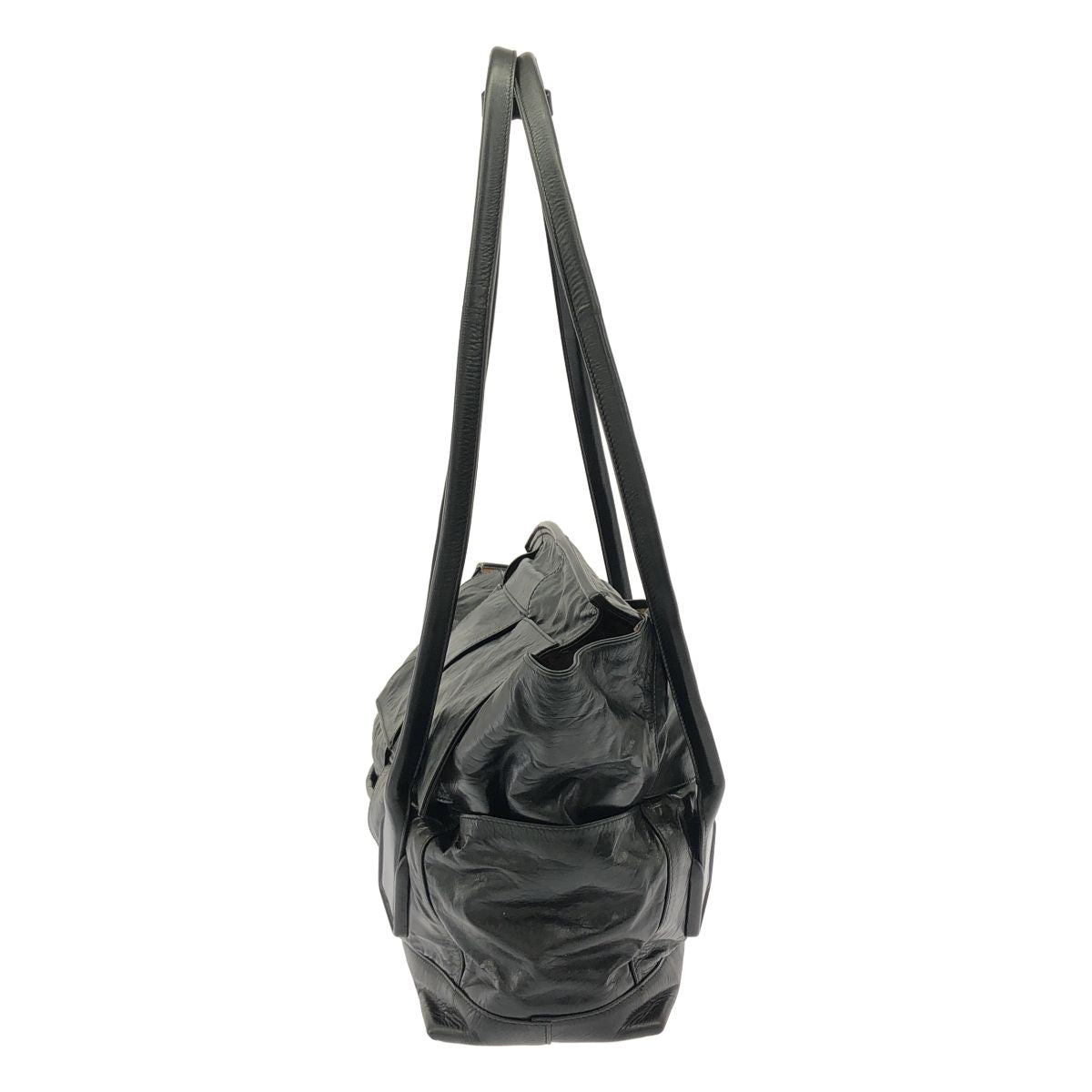 Bottega Veneta Arco Leather Tote Black — view 3