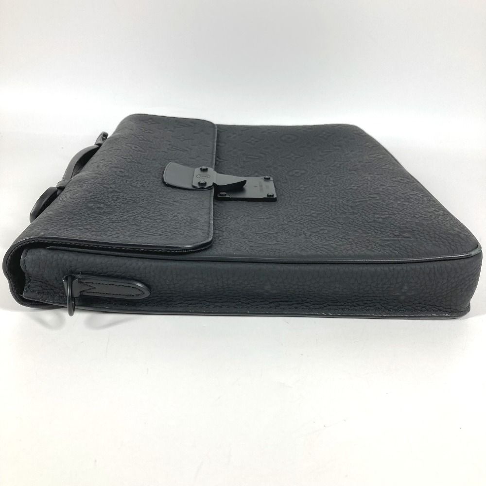 Louis Vuitton Handbag S Lock Bree Faux-s Taurillon Leather Noir Black — view 2
