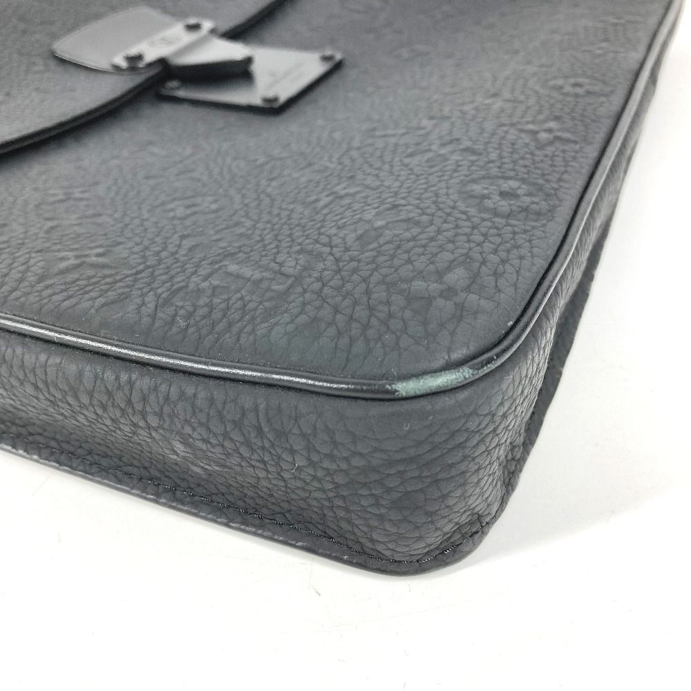 Louis Vuitton Handbag S Lock Bree Faux-s Taurillon Leather Noir Black — view 3