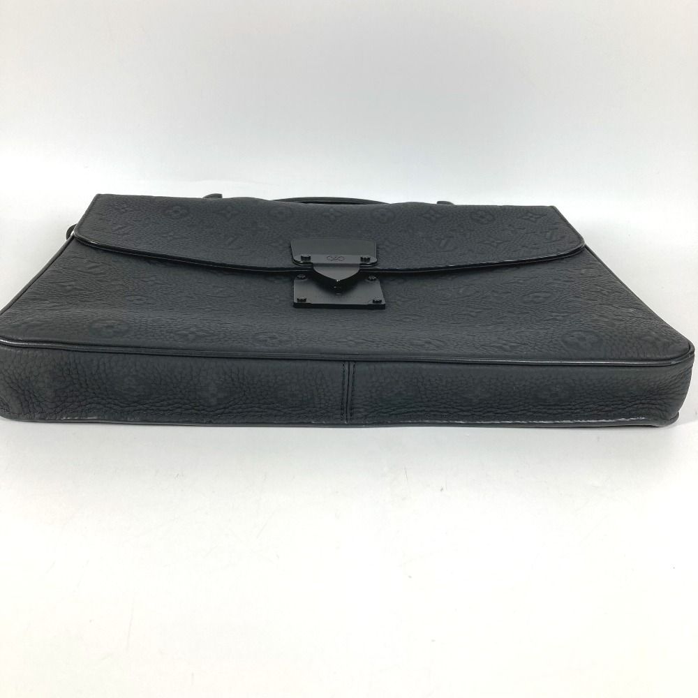 Louis Vuitton Handbag S Lock Bree Faux-s Taurillon Leather Noir Black — view 4