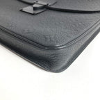 Louis Vuitton Handbag S Lock Bree Faux-s Taurillon Leather Noir Black — view 5