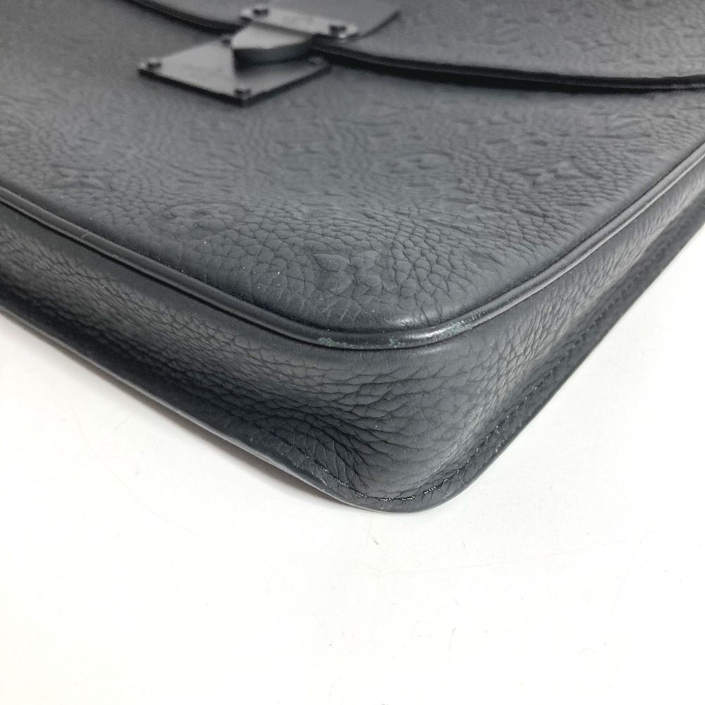 Louis Vuitton Handbag S Lock Bree Faux-s Taurillon Leather Noir Black — view 5
