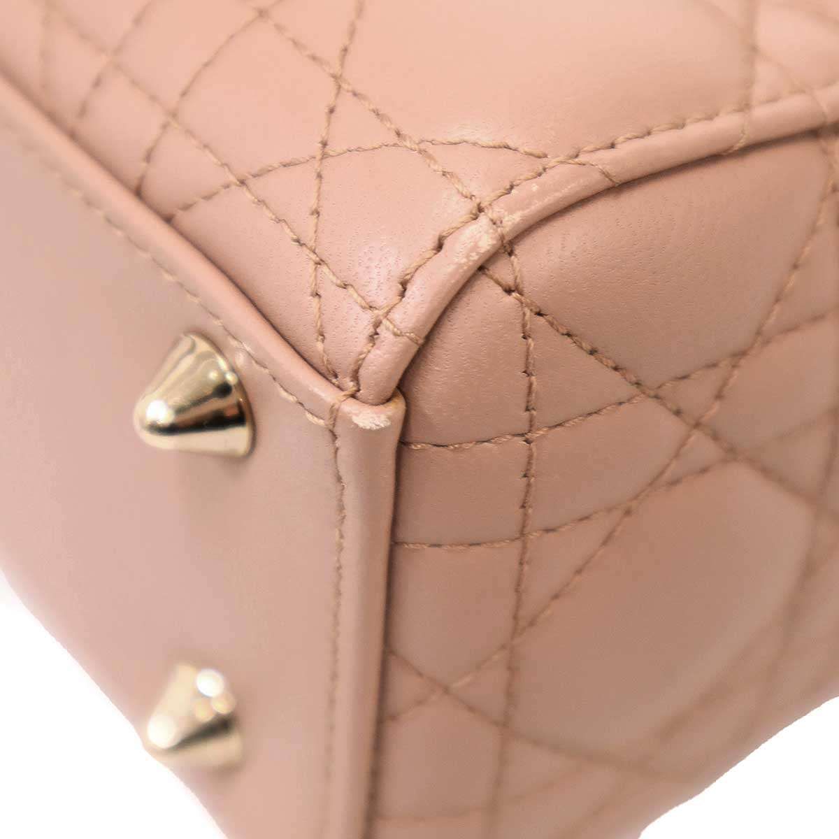 Dior Christian Myabc Small Cannage Lambskin 2-Way — view 8