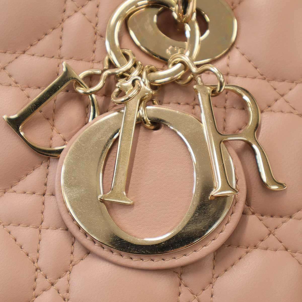 Dior Christian Myabc Small Cannage Lambskin 2-Way — view 9