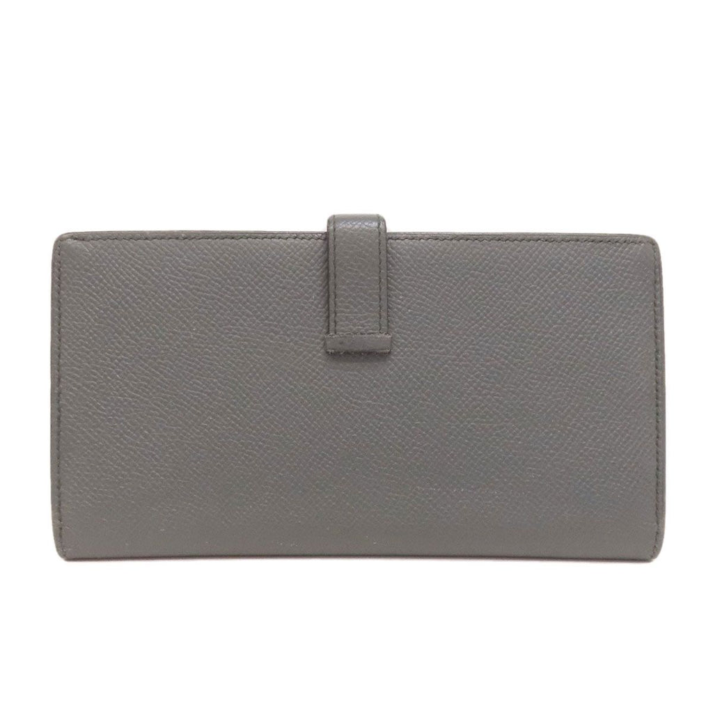 Hermes Bearn Souffle Gold Long Wallet Epsom — view 2