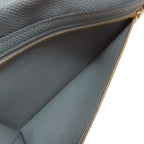 Hermes Bearn Souffle Gold Long Wallet Epsom — view 5