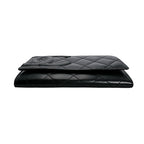 Chanel Cambon Line Wallet Quilted Bifold Black — view 5