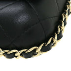 Chanel Around Quilted Chain Wallet — view 8