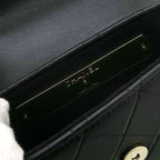 Chanel Around Quilted Chain Wallet — view 7