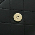 Chanel Around Quilted Chain Wallet — view 6