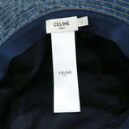 Celine Bucket Hat Cotton Denim — view 9