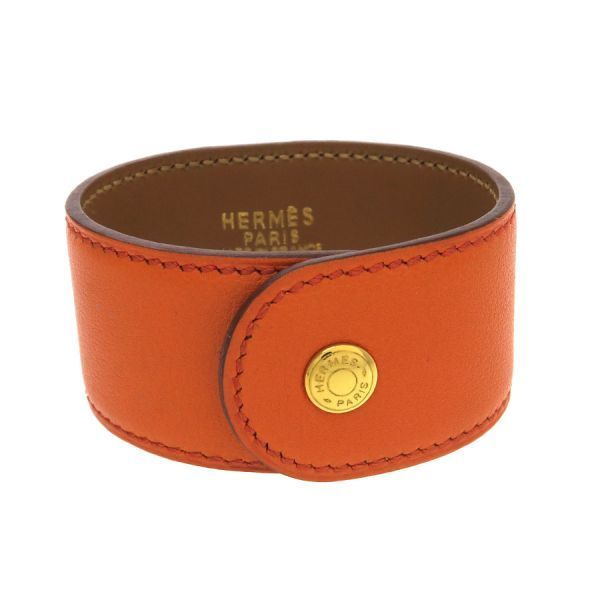 Hermes Medallion Bracelet S From a Leather — view 3