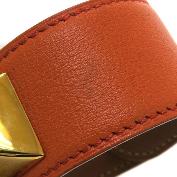Hermes Medallion Bracelet S From a Leather — view 4