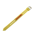 Chanel Rubber Bracelet Yellow — view 2