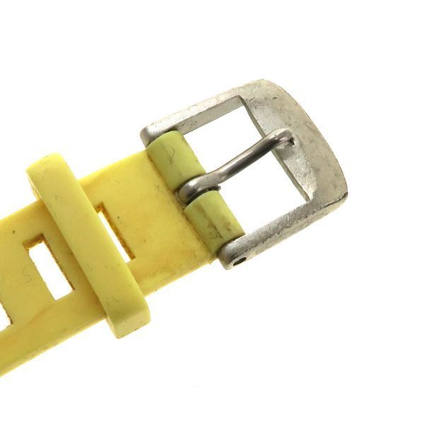 Chanel Rubber Bracelet Yellow — view 5