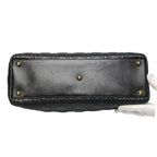 Dior Christian 2-Way Shoulder Bag Cannage Black — view 5