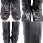 Hermes Jumping Boots Kelly Buckle Long 38 JP — view 8