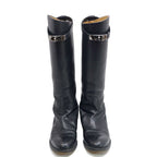 Hermes Jumping Boots Kelly Buckle Long 38 JP — view 3