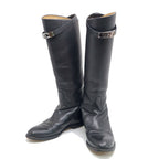 Hermes Jumping Boots Kelly Buckle Long 38 JP — view 2