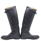 Hermes Jumping Boots Kelly Buckle Long 38 JP — view 6