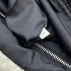 Prada Tote Re-Nylon Padded Print Triangle Logo Nylon Gray — view 8