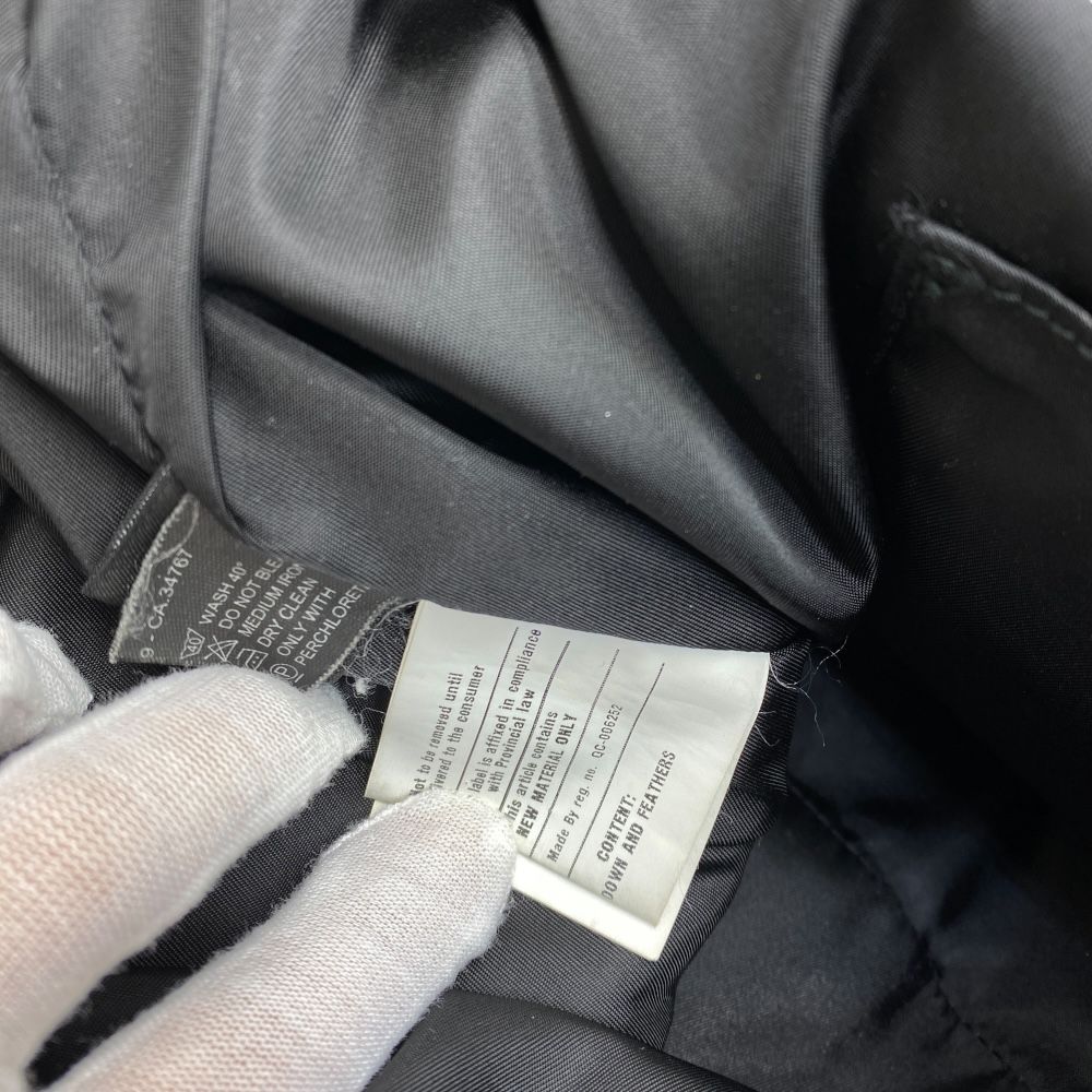 Prada Tote Re-Nylon Padded Print Triangle Logo Nylon Gray — view 7