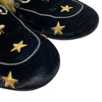 Gucci Kids Princetown Horsebit Children Slippers Sandals Leather Fur Black — view 5