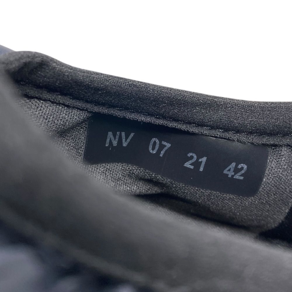 Dior Snow Slipper Flat Shoes Quilted Nylon Logo Black — view 9