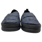Dior Snow Slipper Flat Shoes Quilted Nylon Logo Black — view 2