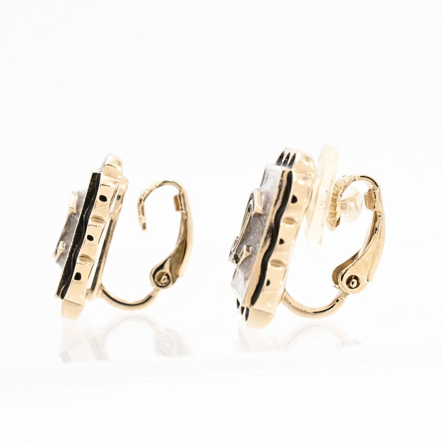 Chanel Earrings Black — view 3