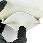 Hermes Bearn Card Case Epsom Silver Purple White — view 7