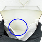 Hermes Bearn Card Case Epsom Silver Purple White — view 8