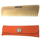 Hermes Buffalo Horn Comb Leather Case — view 2