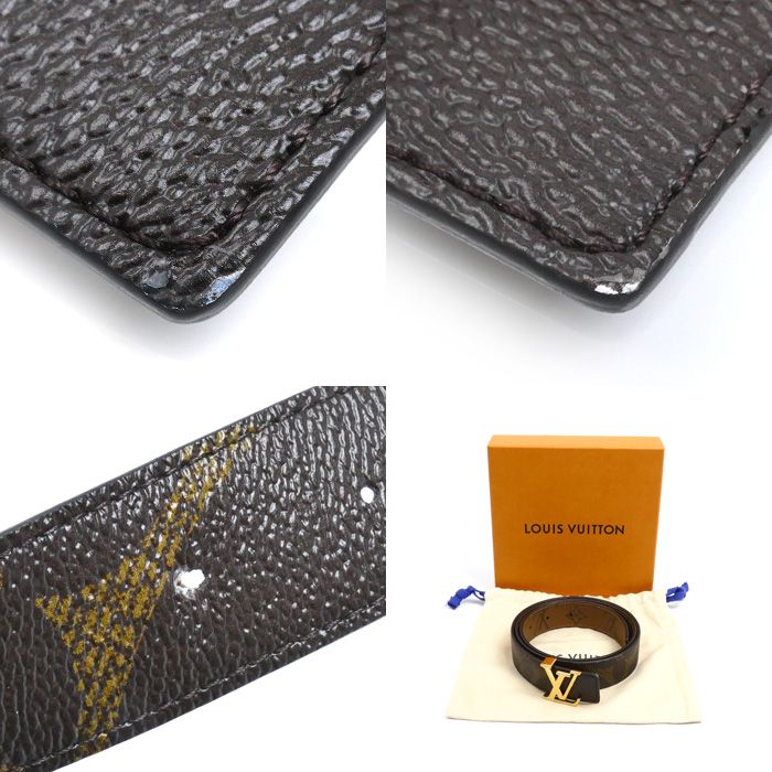 Louis Vuitton LV Iconic Reversible Belt Brown — view 6