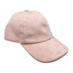 Louis Vuitton Hat Be My Cap Monogram Denim Leather Pink — view 2