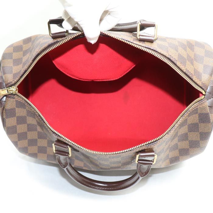 Louis Vuitton Speedy 35 Boston Bag Damier Brown — view 4