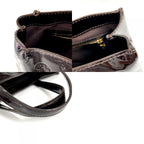 Louis Vuitton Handbag Wilshire PM Monogram Vernis Canvas Amarante Purple — view 9