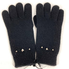 Hermes Gloves Studded Medley Cashmere Black — view 2