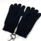 Hermes Gloves Studded Medley Cashmere Black — view 4